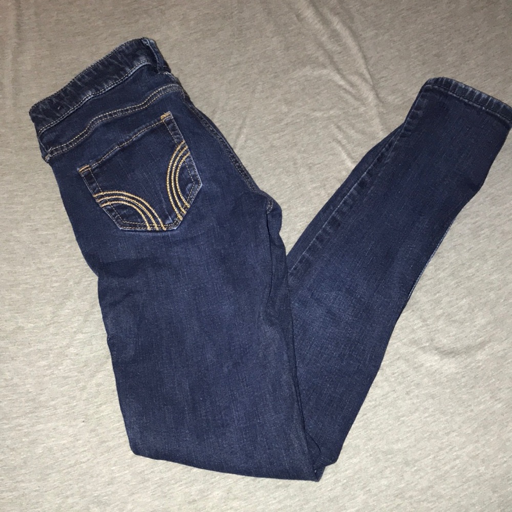 Dark jeans!